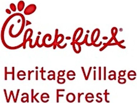 Chick-Fil-A - Red script type with chicken icon in letter C with red sans-serif type below